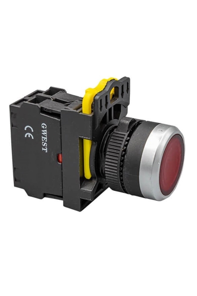 Gwest - Gwest A5-01D-24 Q 22mm Serisi Led Işıklı Yaylı Buton