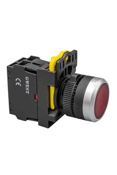 Gwest A5-01D Q 22mm Serisi Led Işıklı Yaylı Buton - Thumbnail