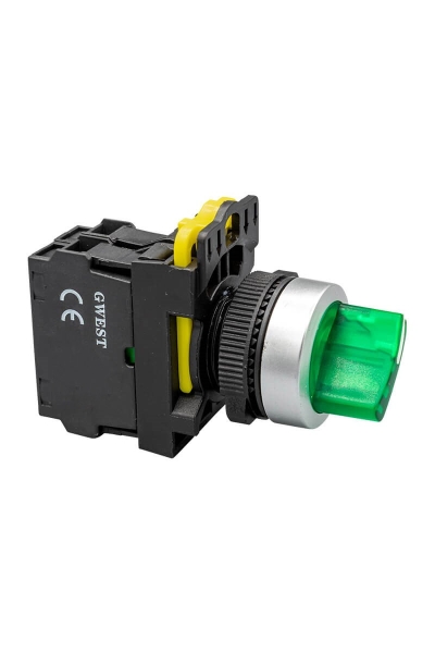 Gwest A5-10XSD-110 2NO Led Işıklı Kalıcı Mandal Buton