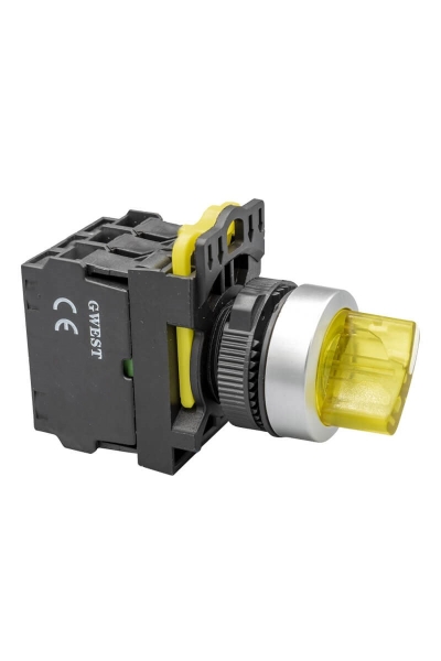 Gwest A5-21XSD-110 2NO Led Işıklı Kalıcı Mandal Buton