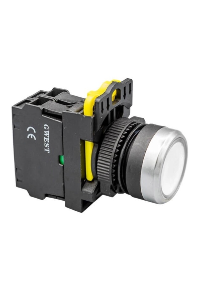 Gwest - Gwest A5-31D-24 1NO Led Işıklı Yaylı Start Buton