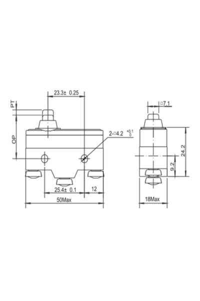 Gwest AZ-15GD-B Mikro Switch - Thumbnail