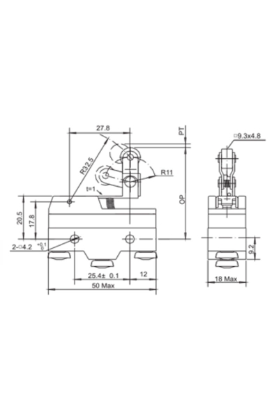 Gwest AZ-15GW2277-B Mikro Switch - Thumbnail