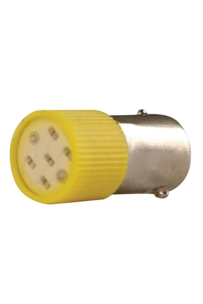Gwest - Gwest BA9S Led Ampul 110V.AC-DC Sarı Led Ampul Gwest - Gwest BA9S Led Ampul 110V.AC-DC Sarı Led Ampul