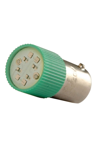 Gwest - Gwest BA9S 220V.AC Yeşil Led Ampul
