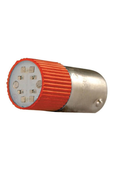 Gwest - Gwest BA9S Led Ampul 24V.AC-DC Kırmızı Led Ampul