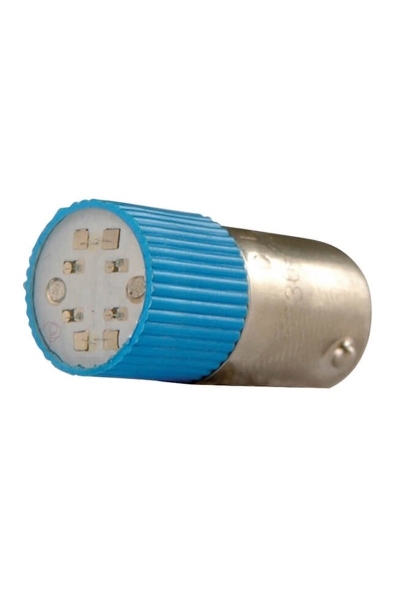 Gwest - Gwest BA9S Led Ampul 24V.AC-DC Mavi Led Ampul