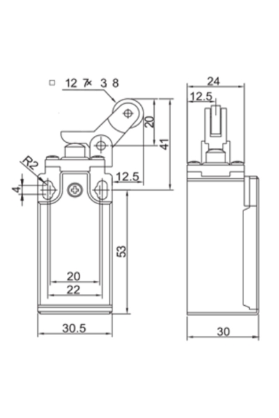Gwest GLS-127 GLS Limit Switch - Thumbnail