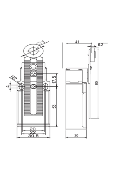 Gwest - Gwest GLS-131 GLS Limit Switch Gwest GLS-131 GLS Limit Switch - Thumbnail