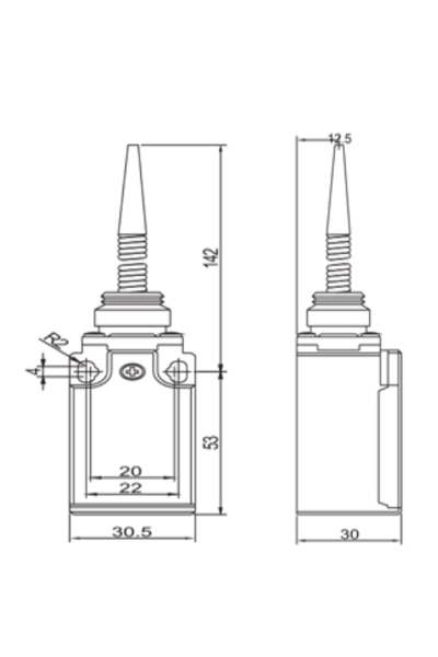 Gwest GLS-171 GLS Limit Switch - Thumbnail