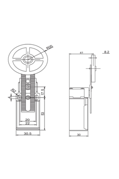 Gwest GLS-191 GLS Limit Switch - Thumbnail