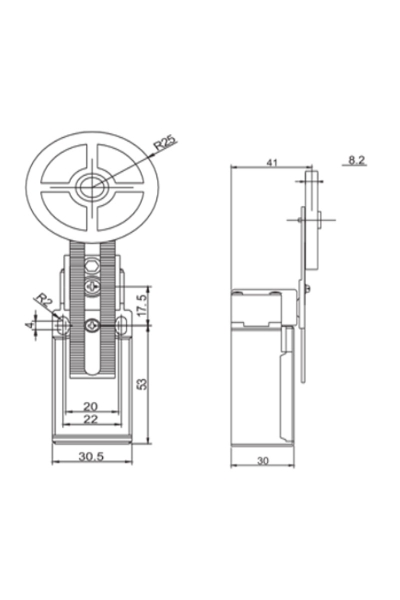 Gwest GLS-191R Limit Switch - Thumbnail