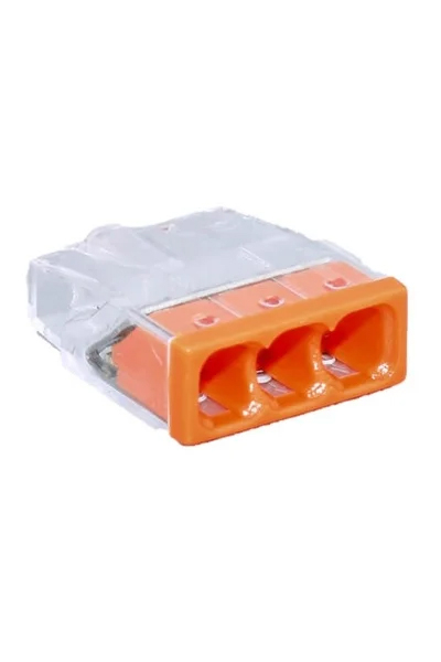 Gwest - Gwest GW-2.5-3 0.50-2.5mm2 200 Adet Turuncu Geçmeli Buat Klemens