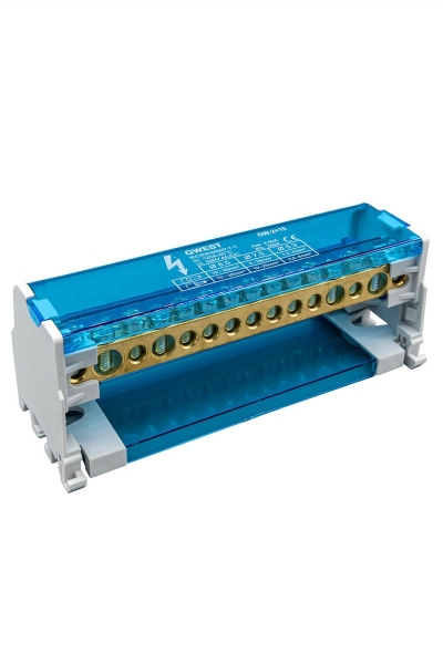 Gwest - Gwest GW-2x15 2 Kutuplu 2x10mm2 125A Girişli Dağıtıcı Ünite Gwest - Gwest GW-2x15 2 Kutuplu 2x10mm2 125A Girişli Dağıtıcı Ünite