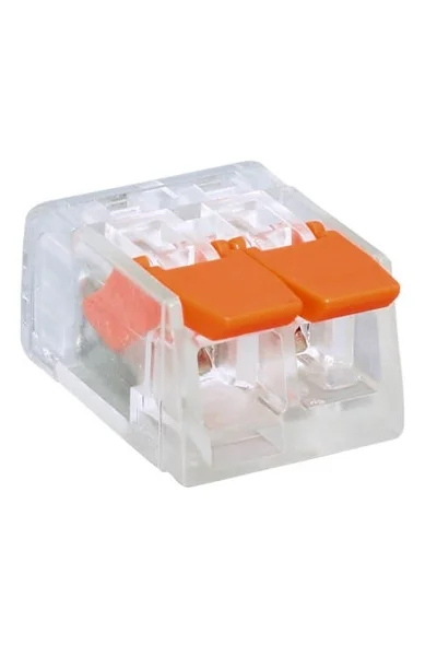 Gwest - Gwest GW-412 100 Adet 2 İletken Bağlantılı Çok Amaçlı Klemens