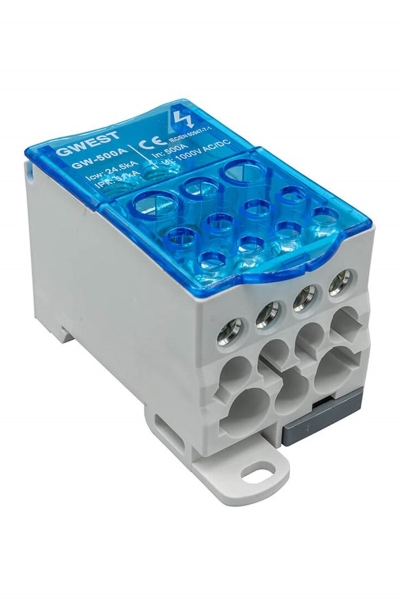 Gwest - Gwest GW-500 8x24mm2 500A Girişli Dağıtıcı Ünite