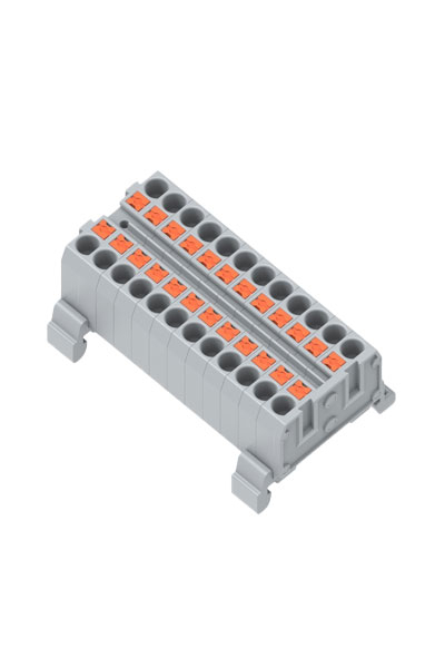 Gwest - Gwest GW C2.5-24A 0.5-2.5mm2 20-14AWG Ray Montajlı Dağıtım Bloğu