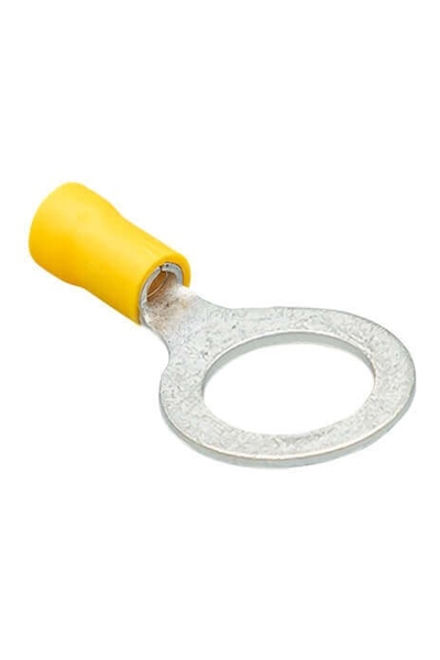 Gwest - Gwest GYU-1206 4.0-6.0mm2 100 Adet Yuvarlak Tip İzoleli Kablo Ucu