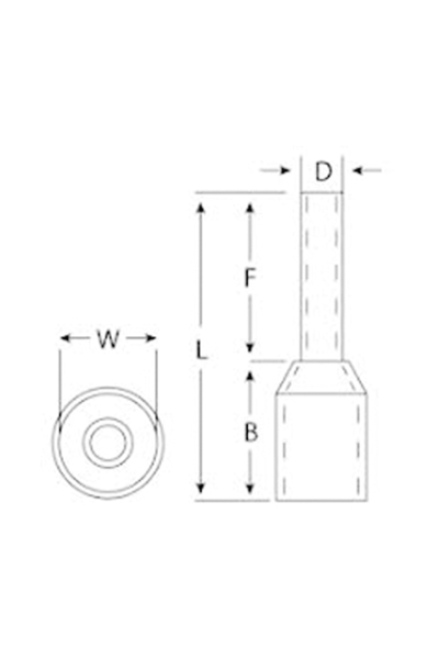 Gwest IYF-1.0 1000 Adet İzoleli Kablo Yüksüğü - Thumbnail