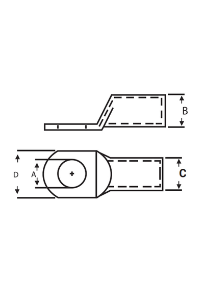 Gwest SKP-S 185-14 30 Adet Standart Tip Sıkmalı Kablo Pabucu - Thumbnail