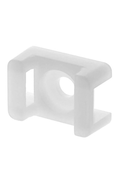 Gwest VK V-1 15x10x5mm 100 Adet Beyaz Vidalı Kroşe - Thumbnail