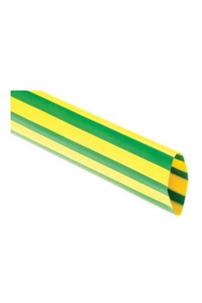 Gwest Woer 100 metre 13mm Sarı Yeşil Isıyla Daralan Makaron