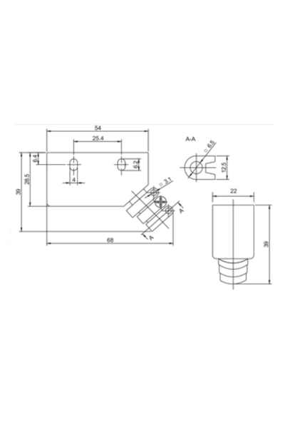 Gwest XAP-Y Az Mikro Switch Koruma Kabı - Thumbnail