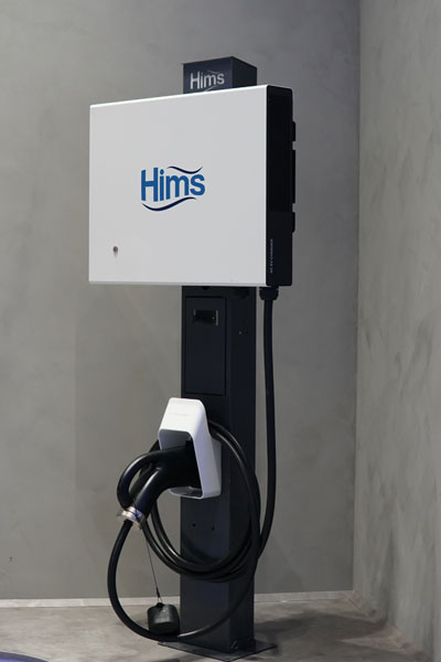Hims HCDC-S1-30 Tek Soketli 30 kW DC Hızlı Elektrikli Araç Şarj İstasyonu - Thumbnail
