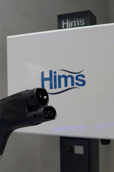 Hims HCDC-S1-30 Tek Soketli 30 kW DC Hızlı Elektrikli Araç Şarj İstasyonu - Thumbnail
