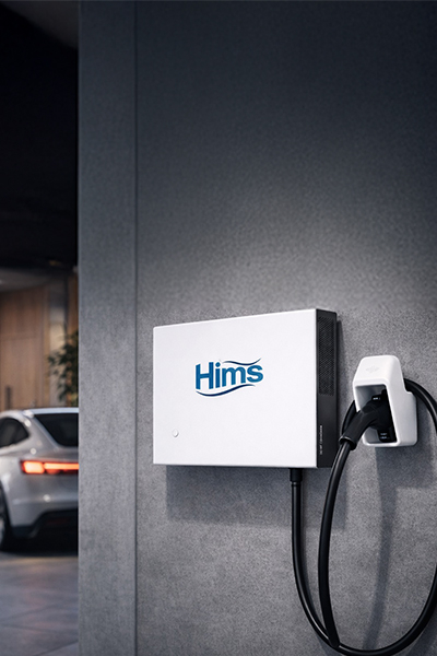 Hims HCDC-S1-30 Tek Soketli 30 kW DC Hızlı Elektrikli Araç Şarj İstasyonu - Thumbnail