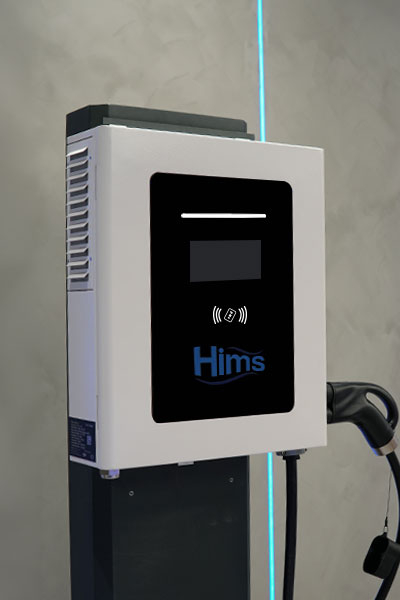 Hims HCDC-S1-40 Tek Soketli 40 kW DC Hızlı Elektrikli Araç Şarj İstasyonu - Thumbnail