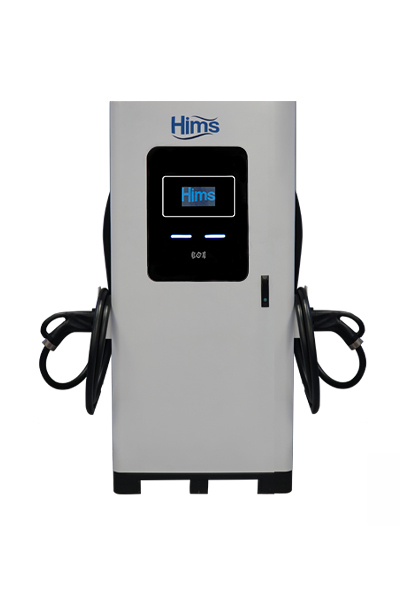 Hims - Hims HCDC-S2-80 Çift Soketli 80 kW DC Hızlı Elektrikli Araç Şarj İstasyonu