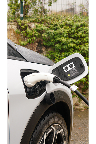 Hims EMEF-22T2-SB-20 22kW Tip 2 Beyaz Soketli 20m Elektrikli Araç Şarj Kablosu - Thumbnail