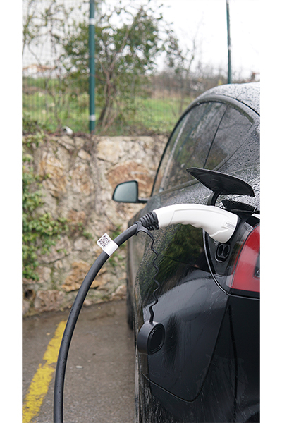 Hims EMEF-22T2-SB-8 22kW Tip 2 Beyaz Soketli 8m Elektrikli Araç Şarj Kablosu - Thumbnail