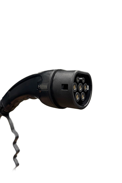 Hims EMEF-22T2-SS-7 22kW Tip 2 Siyah Soketli 7m Elektrikli Araç Şarj Kablosu - Thumbnail