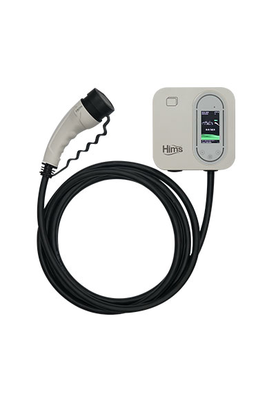 Hims - Hims HCDKB-22 22kw Destekli 5m Kablolu Smart Beyaz Elektrikli Araç Şarj İstasyonu Hims - Hims HCDKB-22 22kw Destekli 5m Kablolu Smart Beyaz Elektrikli Araç Şarj İstasyonu