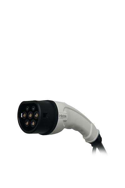 Hims HCDKB-22 22kW Tip 2 Soketli 5m Kablolu Beyaz Smart Elektrikli Araç Şarj İstasyonu - Thumbnail