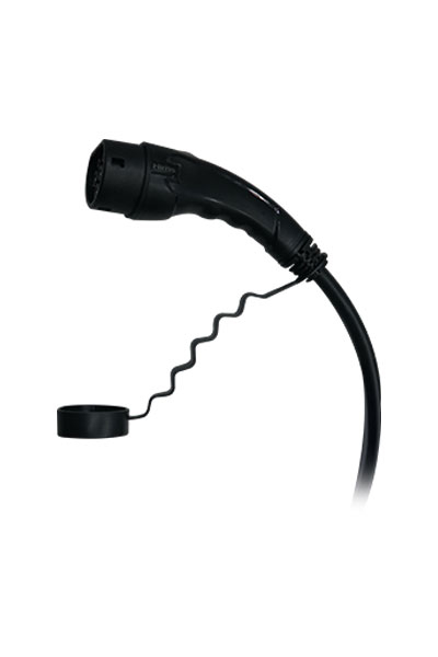 Hims HCDKS-22 22kW Tip 2 Soketli 5m Kablolu Siyah Smart Elektrikli Araç Şarj İstasyonu - Thumbnail