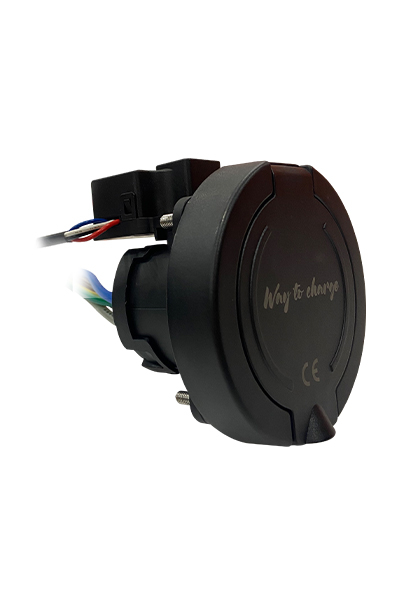Hims - Hims HCP-22T2-11 30cm Kablolu Elektronik Kilitli Tip 2 Araç Şarj İstasyonu Prizi