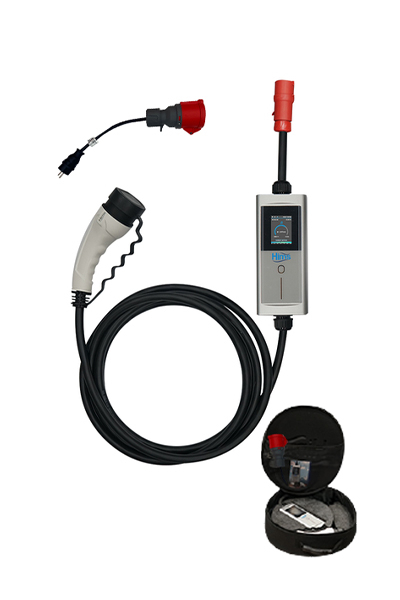 Hims HCTK-22-G-TF 22kW Tip 2 Soketli Sanayi Tipi Konnektörlü Taşınabilir Elektrikli Araç Şarj Cihazı - Thumbnail