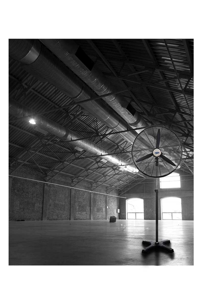 Hims HEF-A750 210W 30 inç Siyah Alüminyum 3 Kanatlı Sanayi Tipi Ayaklı Vantilatör - Thumbnail