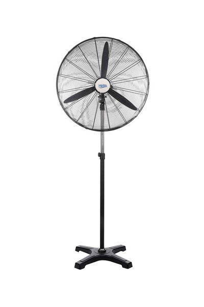 Hims - Hims HEF-A750 210W 30 inç Siyah Alüminyum 3 Kanatlı Sanayi Tipi Ayaklı Vantilatör