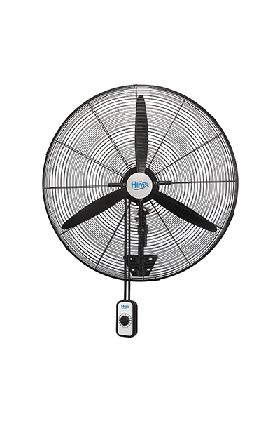 Hims HEF-DA650 190W 65 cm Siyah 3 Kanat Anahtarlı Sanayi Tipi Duvar Vantilatörü - Thumbnail