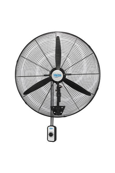 Hims HEF-DA750 210W 75 cm Siyah 3 Kanat Anahtarlı Sanayi Tipi Duvar Vantilatörü - Thumbnail