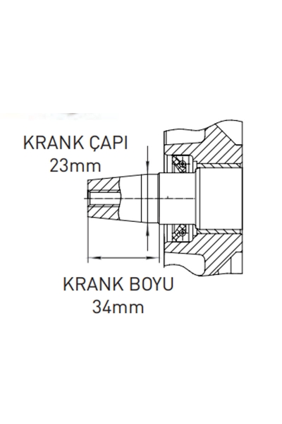 Kama - Kama KDL170FY 5 Hp FG4 Kısa Konik Dizel Motor Kama KDL170FY 5 Hp FG4 Kısa Konik Dizel Motor - Thumbnail