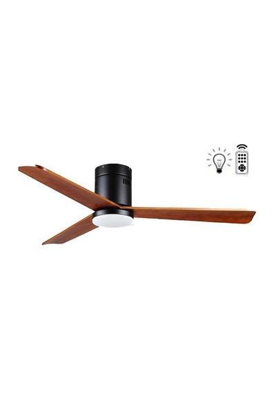 Kaşkar Taflan - Kaşkar Taflan D52033L 6000K Beyaz 70W 132cm Ağaç 3 Kanatlı Lambalı Avizeli Uzaktan Kumandalı Tavan Vantilatörü Kaşkar Taflan D52033L 6000K Beyaz 70W 132cm Ağaç 3 Kanatlı Lambalı Avizeli Uzaktan Kumandalı Tavan Vantilatörü - Thumbnail