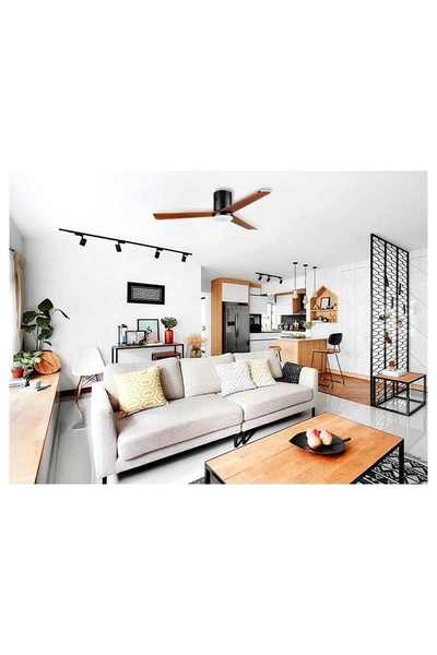 Kaşkar Taflan - Kaşkar Taflan D52033L 6000K Beyaz 70W 132cm Ağaç 3 Kanatlı Lambalı Avizeli Uzaktan Kumandalı Tavan Vantilatörü Kaşkar Taflan D52033L 6000K Beyaz 70W 132cm Ağaç 3 Kanatlı Lambalı Avizeli Uzaktan Kumandalı Tavan Vantilatörü - Thumbnail