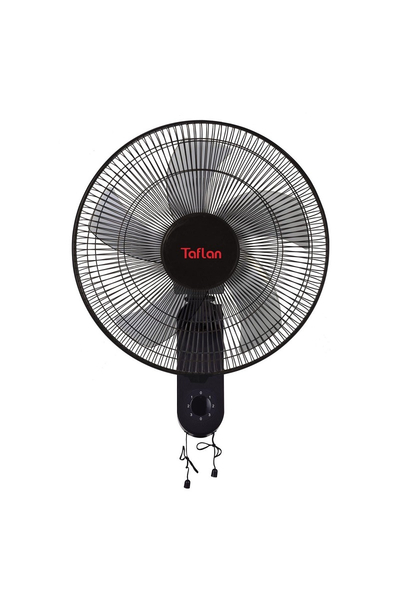 Kaşkar Taflan - Kaşkar Taflan FB-40-704 45W 40cm Plastik Beş Kanatlı Siyah Duvar Tipi Vantilatör