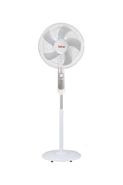 Kaşkar Taflan - Kaşkar Taflan FS-40-827 45W 40cm Beş Kanat Beyaz Manuel Ayaklı Vantilatör