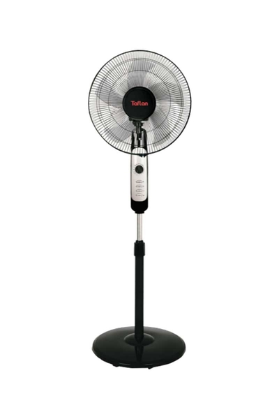 Kaşkar Taflan - Kaşkar Taflan FS-40-827 45W Beş Kanat Plastik Siyah Manuel Ayaklı Vantilatör